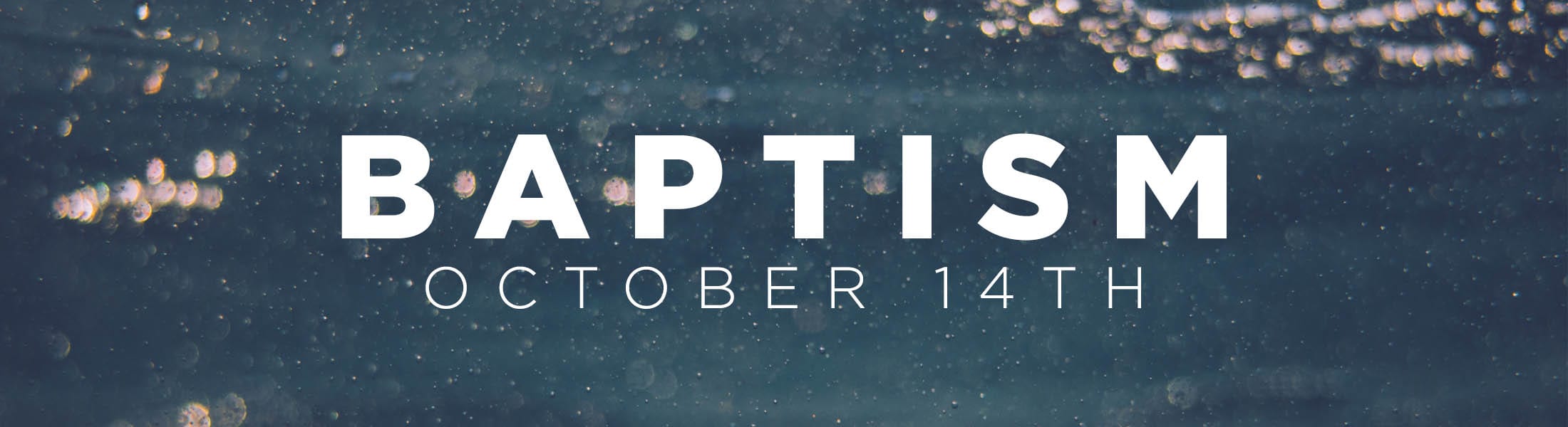 Baptism Banner