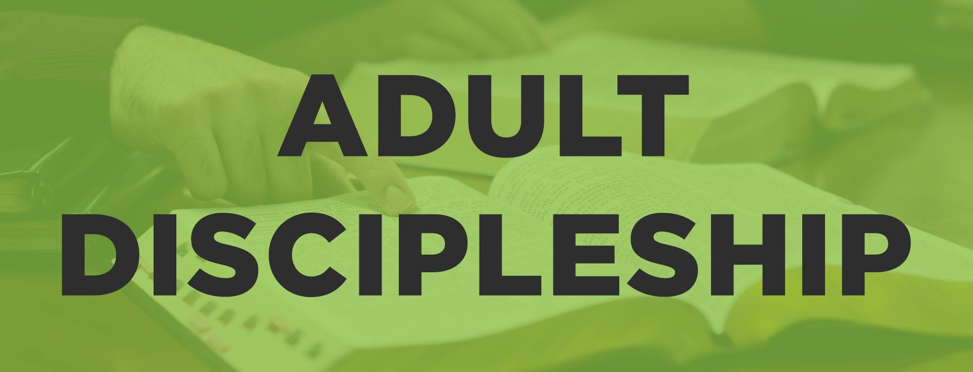 Adult Discipleship