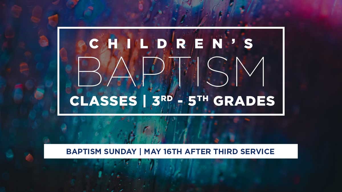 Children's Baptism