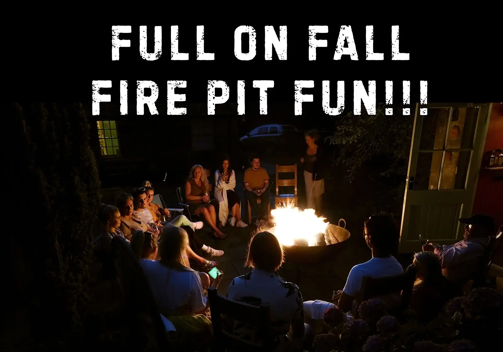 Full On Fall Fire Pit Fun!!!